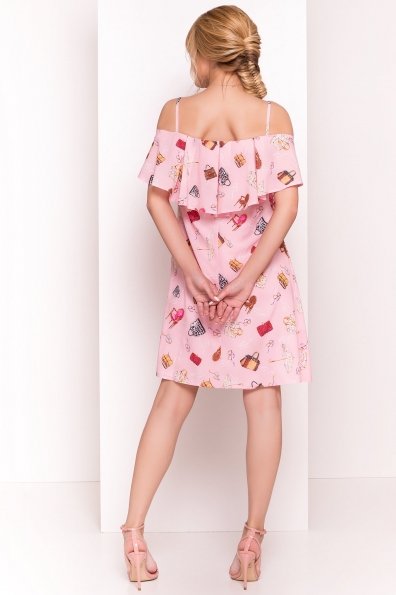 TW Платье Восток 5115 Цвет: Розовый/Дамские аксессуары