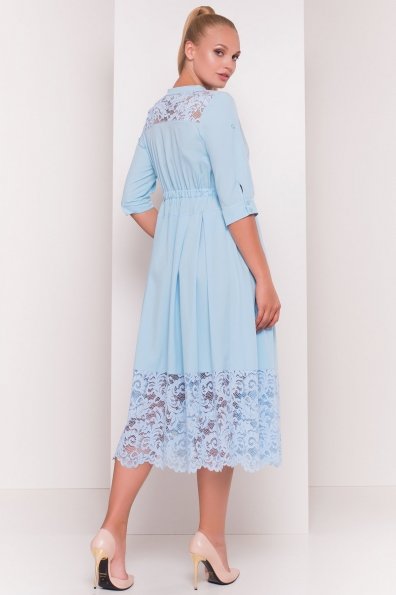 Платье Паула Donna 5089 Цвет: Голубой