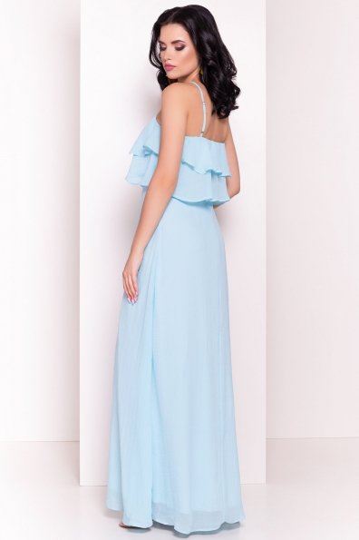 Платье Латино 3146 Цвет: Голубой