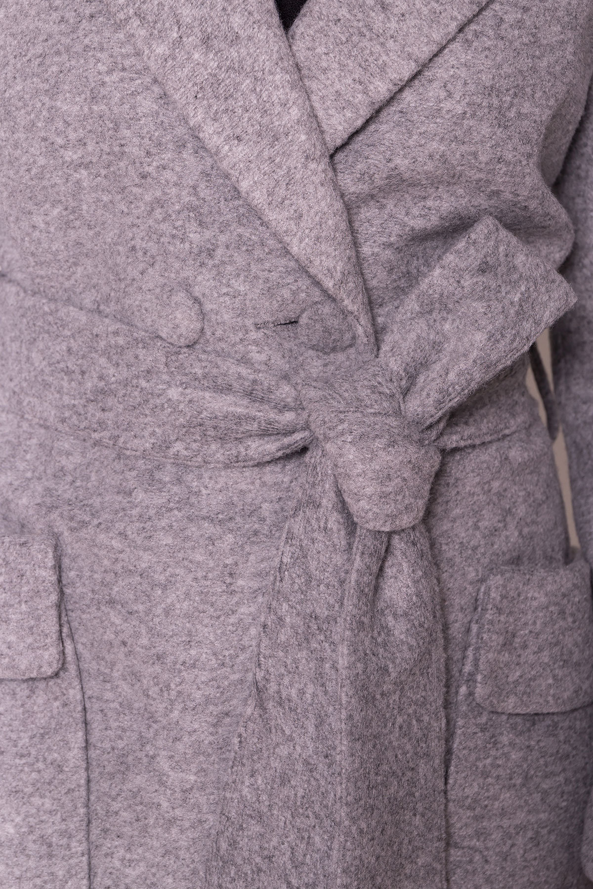 Пальто Парма 4714 АРТ. 34079 Цвет: Серый - фото 4, интернет магазин tm-modus.ru