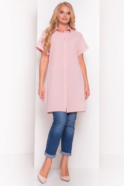 Платье-рубашка Шиен Donna 5088 Цвет: Персик
