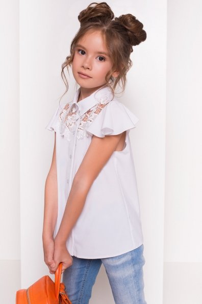 Блуза детская Моана Х 5283 Цвет: Белый