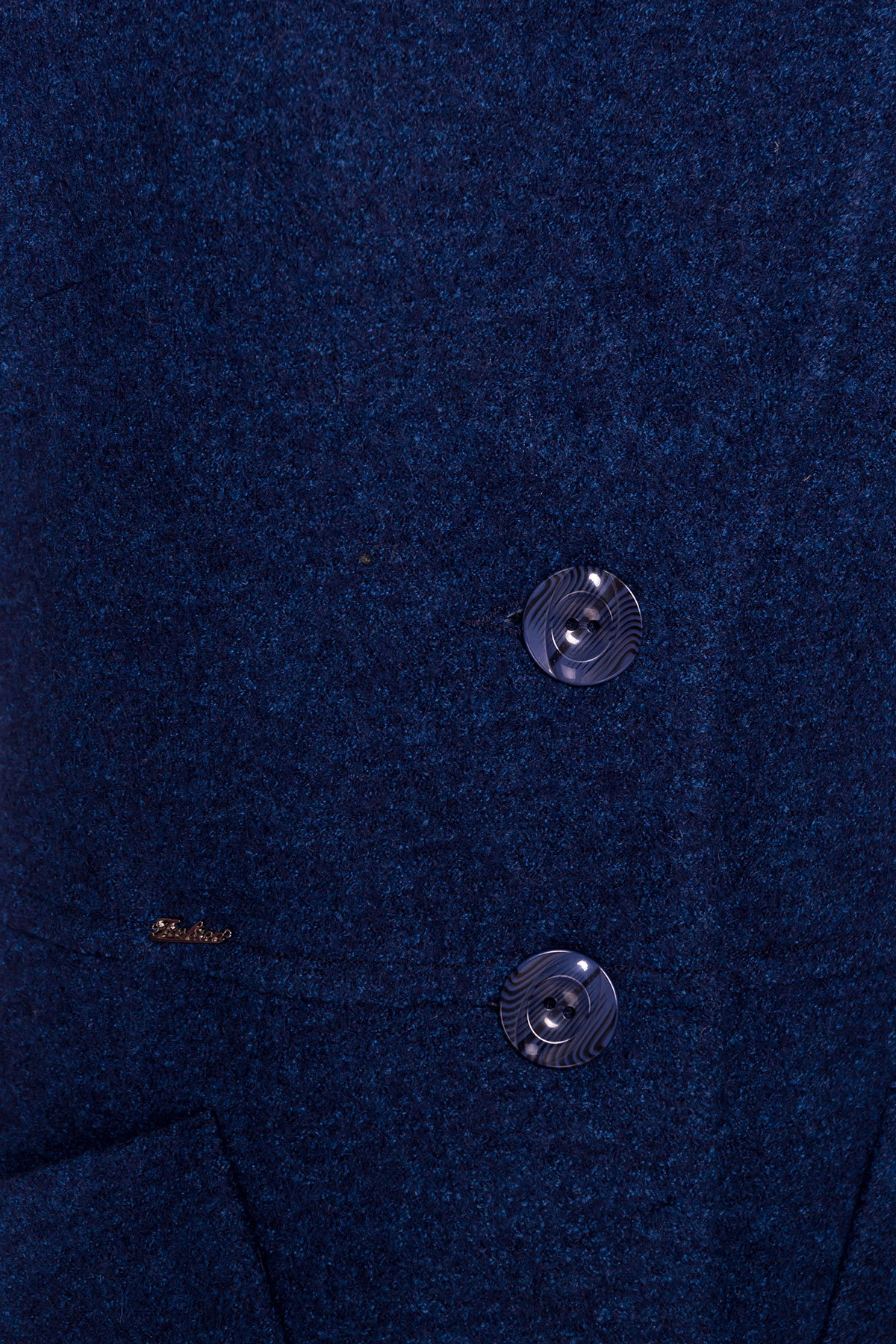 Пальто Габриэлла 4546 Цвет: Темно-синий/электрик-LW27