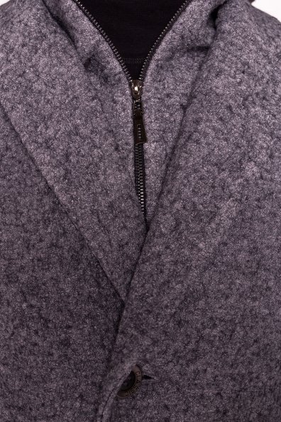 Пальто мужское Киану 5233 Цвет: Серый Темный LW-5