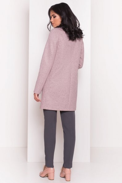 Пальто Шаника 5379 Цвет: Серый/розовый