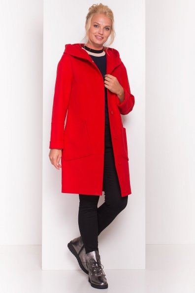 Пальто Анита DONNA 4421 Цвет: Красный 164510