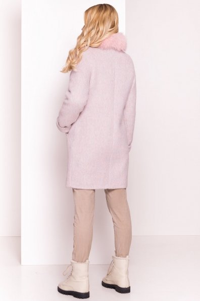 Пальто зима Рокси 4107 Цвет: Розовый/голубой
