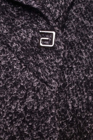 Пальто зима Делфи 0650 Цвет: Черный / серый 6