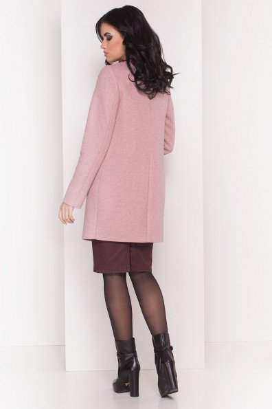 Пальто Шаника 5387 Цвет: Серый/розовый 9
