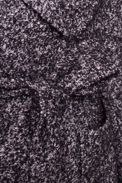 Пальто Мила 5698 Цвет: Черный/серый