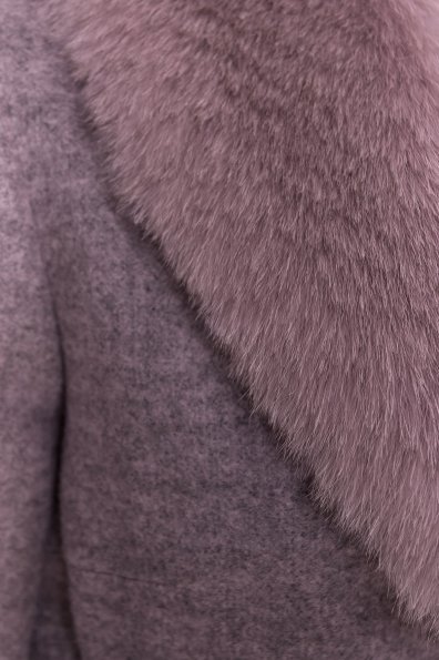 Зимнее пальто с мехом Габриэлла 5695 Цвет: Карамель 20