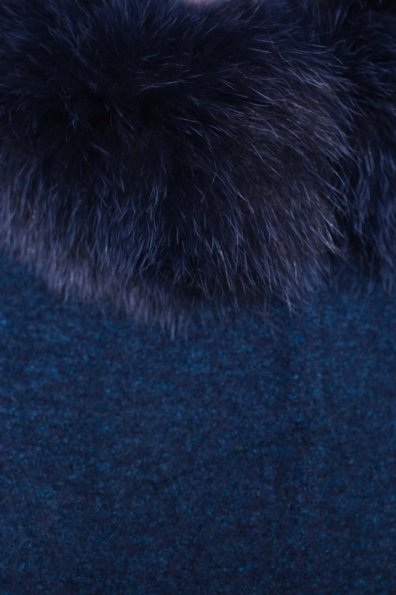 Пальто зима Габи 3602 Цвет: Темно-синий/электрик-LW27