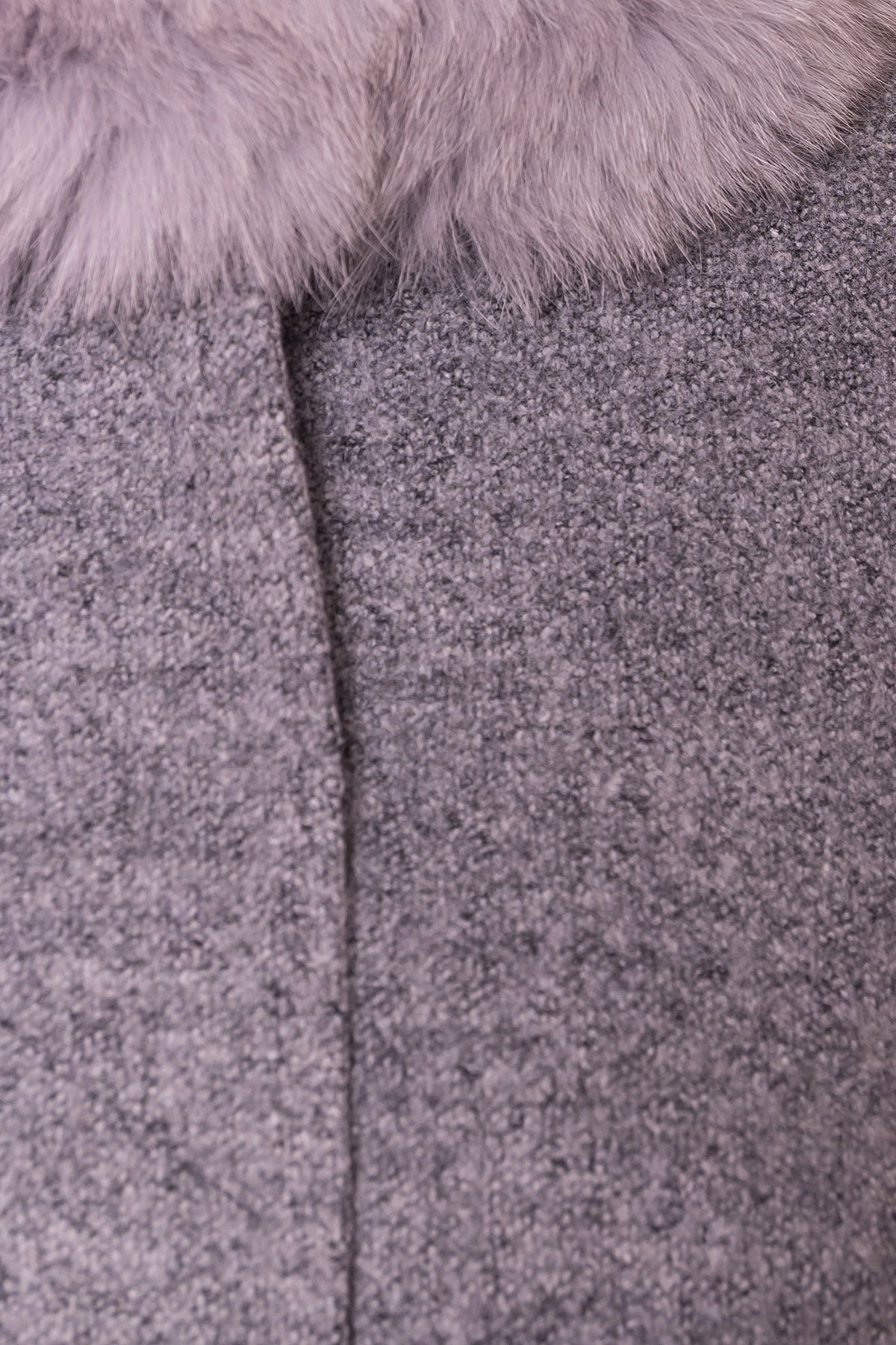 Зимнее утепленное пальто Donna Фортуна 3526 АРТ. 18074 Цвет: Серый 48 - фото 5, интернет магазин tm-modus.ru