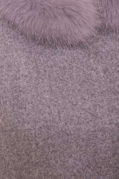 Пальто зима с прорезными карманами Фортуна 5747 Цвет: Серый Светлый 77