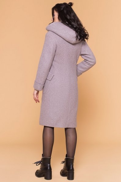 Пальто зима Анджи 5501 Цвет: Серый/розовый 78