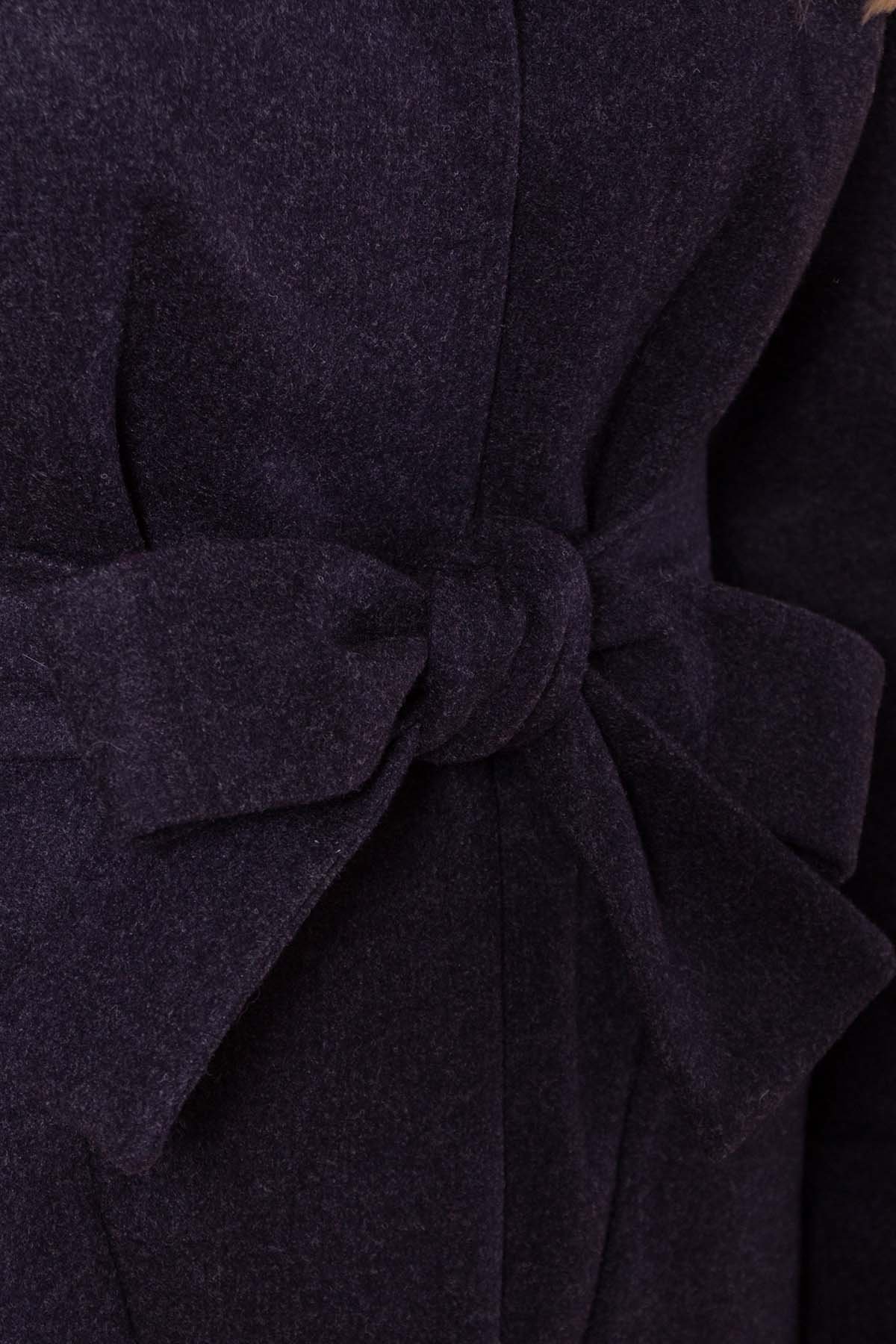 Теплое зимнее пальто Анита 4122 АРТ. 20215 Цвет: Темно-синий - фото 6, интернет магазин tm-modus.ru