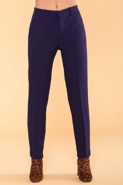 Базовые брюки со стрелками Эдвин 2467 Цвет: Тёмно-синий