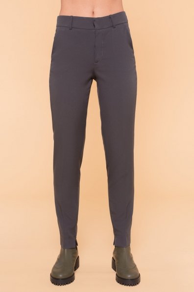 Базовые брюки со стрелками Эдвин 2467 Цвет: Темно-серый