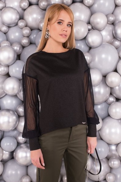 Блуза Лавели 5800 Цвет: Черный