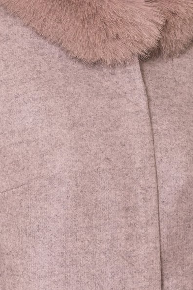 Зимнее утепленное пальто Фортуна лайт Donna 6024 Цвет: Бежевый 31