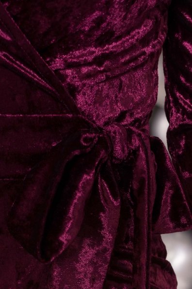 Платье Бонни SLIM велюр 6018 Цвет: Фиолетовый