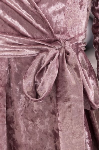 Платье миди Келли 6094 Цвет: Серо-розовый