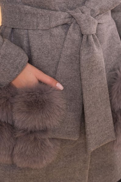 Женское пальто зима Клодис 3817 Цвет: Серый 18