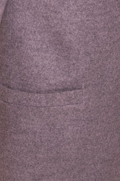 Демисезонное пальто Вива 4558 Цвет: Серо-розовый 19