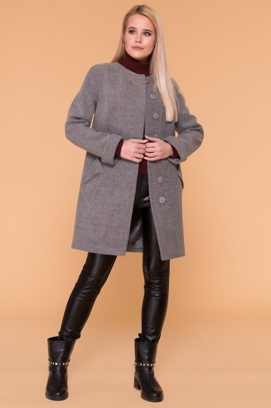 Пальто Кимберли 6101 Цвет: Серый 18