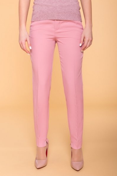 Базовые брюки со стрелками Эдвин 2467 Цвет: Пудра