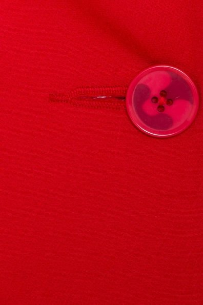 Однотонный приталенный жакет Эдвин 2734 Цвет: Красный 