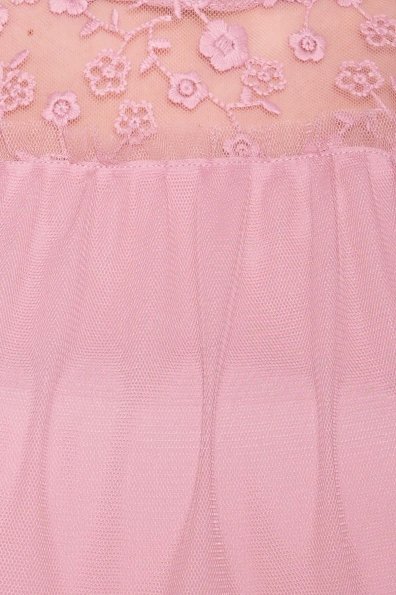 Романтичное Платье Френсис  6485 Цвет: Серо-розовый 175