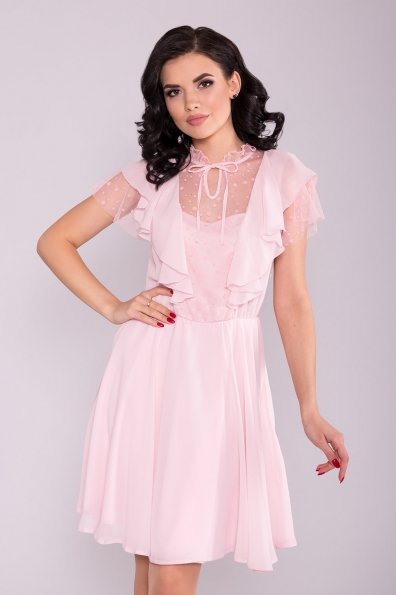 Платье Дали 6992 Цвет: Розовый Светлый