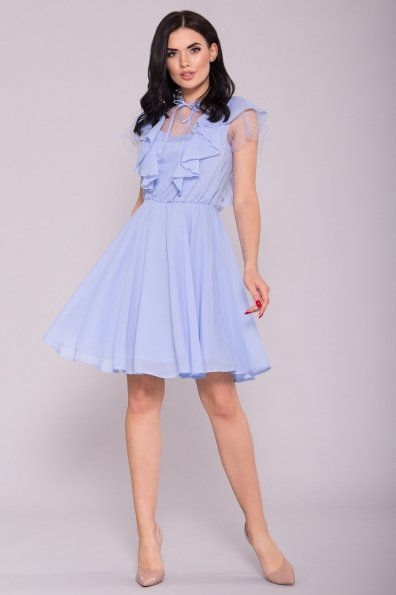 Платье Дали 6992 Цвет: Голубой