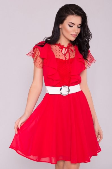 Платье Дали 6992 Цвет: Красный