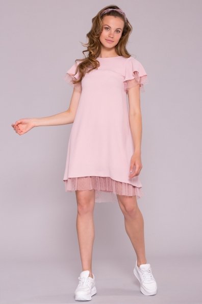 Платье Романтик 7154 Цвет: Розовый 16