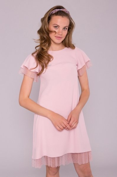 Платье Романтик 7154 Цвет: Розовый 16
