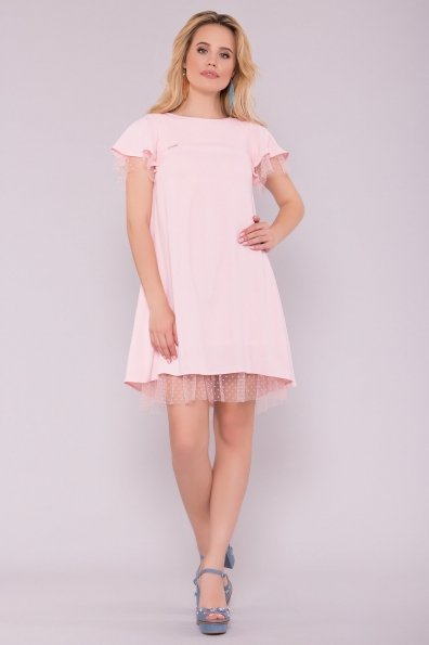 Платье Романтик 7154 Цвет: Розовый Светлый 8