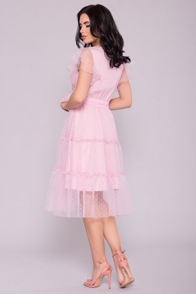 Платье Манана 7075 Цвет: Розовый Светлый 13