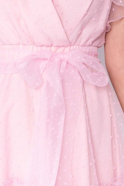 Платье Манана 7075 Цвет: Розовый Светлый 13