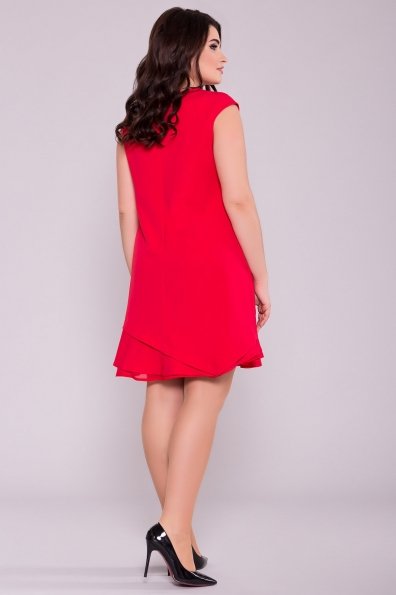 Платье Холли DONNA 6834 Цвет: Красный 6