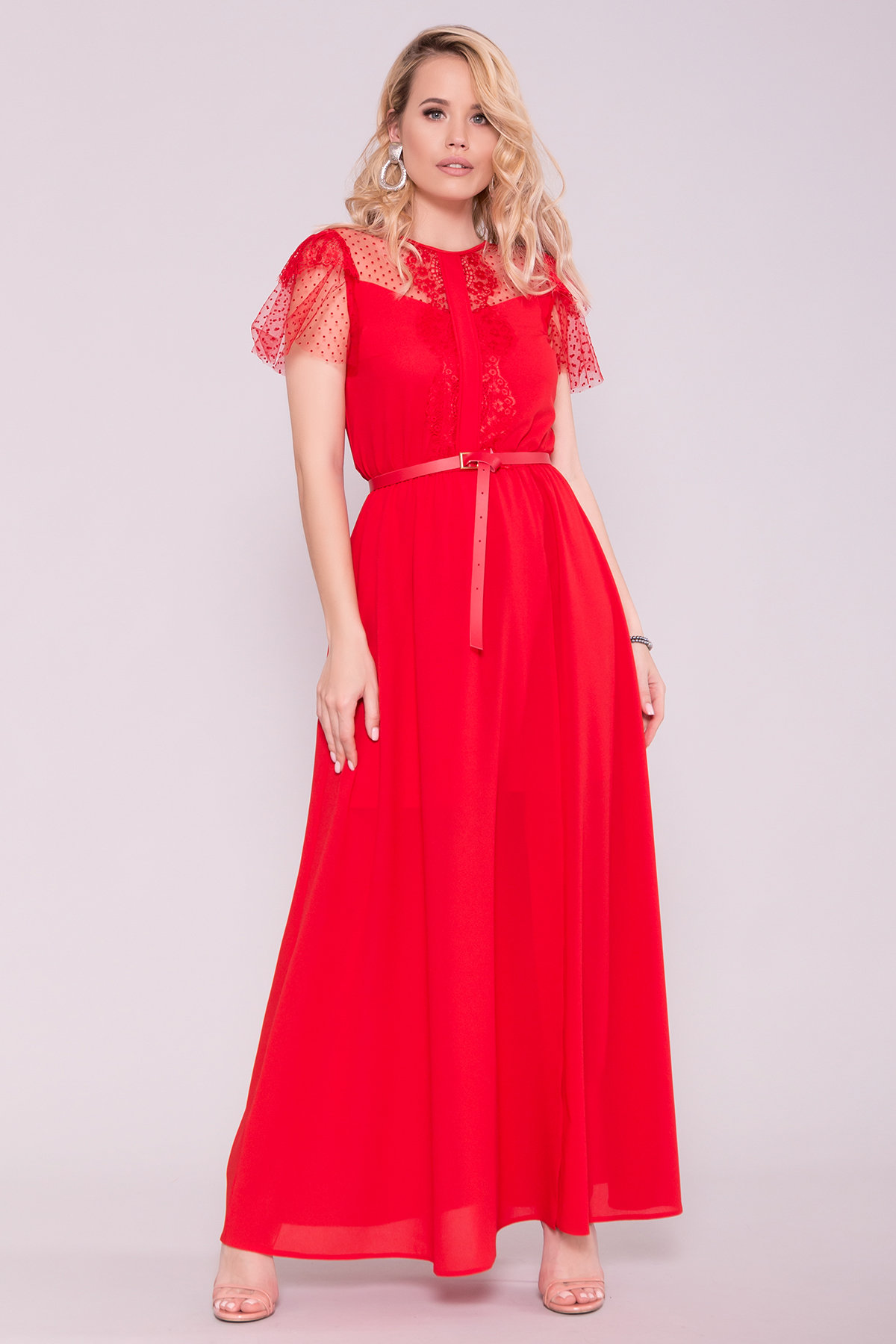 Платье Австралия 7333 Цвет: Красный