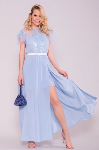 Платье Австралия 7333 Цвет: Голубой