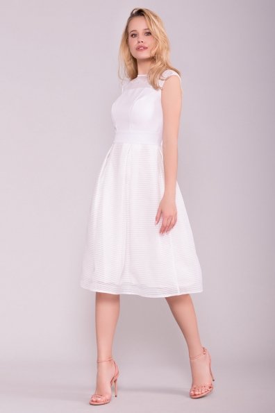 Платье Зарина 6989 Цвет: Белый
