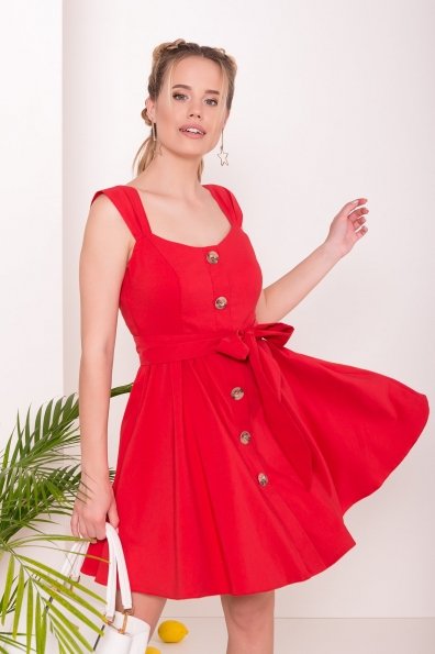 Платье Джонни 7413 Цвет: Красный