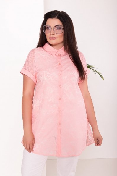 Комплект рубашка   майка  Аланья Donna 7579 Цвет: Персик