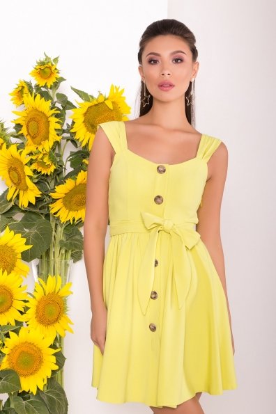 Платье Джонни 7591 Цвет: Желтый