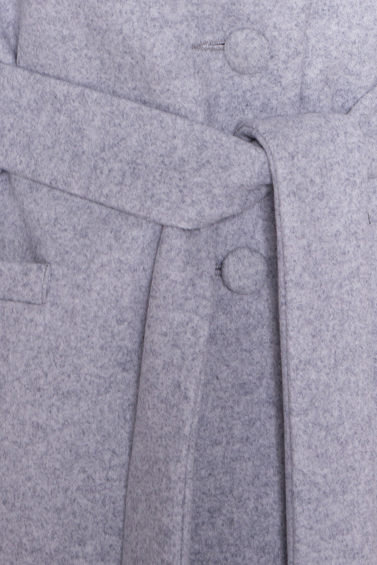 Длинное пальто зима Вива макси 8345 АРТ. 44507 Цвет: Серый Светлый 33 - фото 7, интернет магазин tm-modus.ru