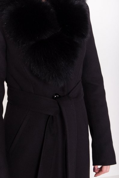 Пальто зима Камила классик 8486 Цвет: Черный Н-1