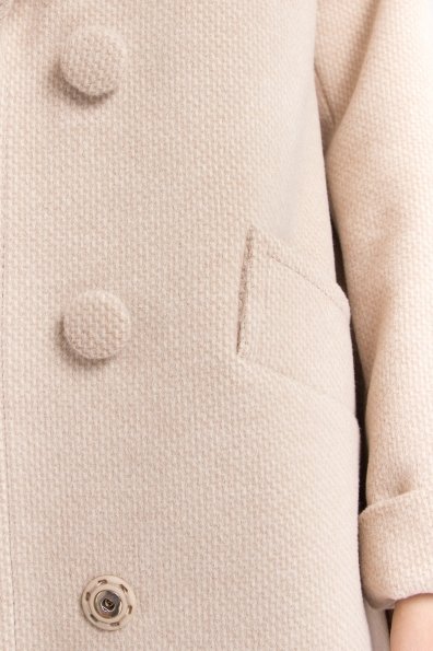 Кашемировое пальто Вейсона 8803 Цвет: Бежевый